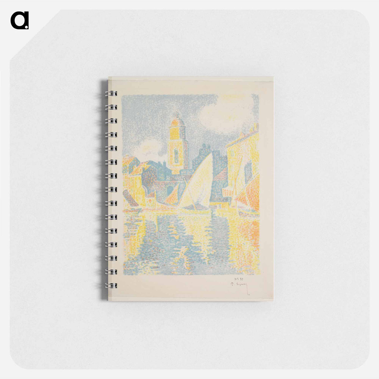 アートメモ帳-The Port of St. Tropez
 - セントルイス美術館 Memo.