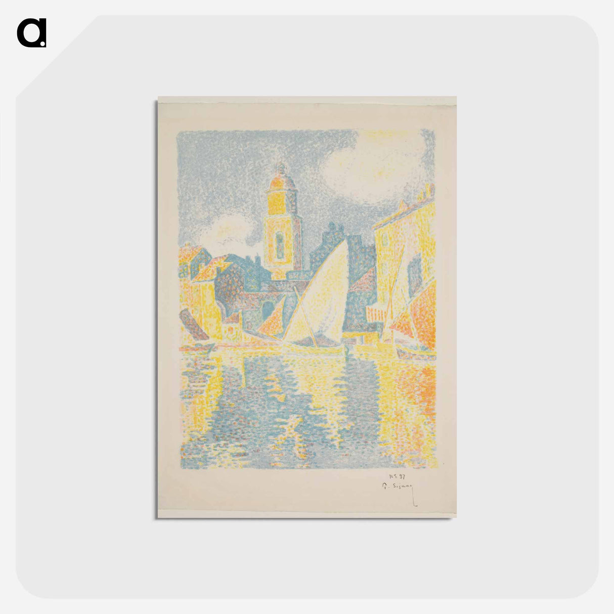 アートポストカード-The Port of St. Tropez
 - セントルイス美術館 Postcard.