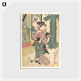 アートポストカード-Utagawa Kunisada Print
 - 歌川 国貞 Postcard.