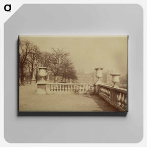 アートパネル-Jardin Luxembourg
 - ウジェーヌ アジェ Canvas.
