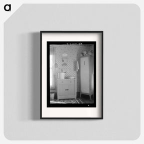 アートポスター-Washstand in a Hired Hand's Home
 - ラッセル リー Poster.