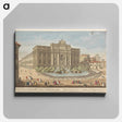 アートパネル-The Great Cascade of Spring Water at Rome call'd Travi Fountain
 - イェール大学アートギャラリー Canvas.