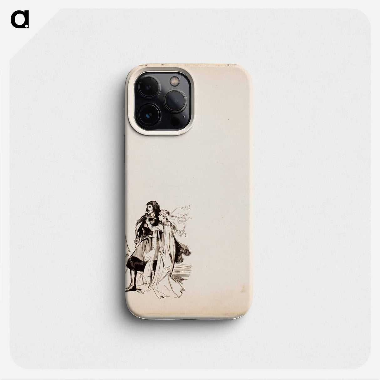(unknown) part of a sketchbook - アルバート エーデルフェルト Phone Case.