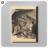 The man in the hat - アーノルド ピーター ワイズ クビンチャン Canvas.