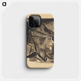 The man in the hat - アーノルド ピーター ワイズ クビンチャン Phone Case.