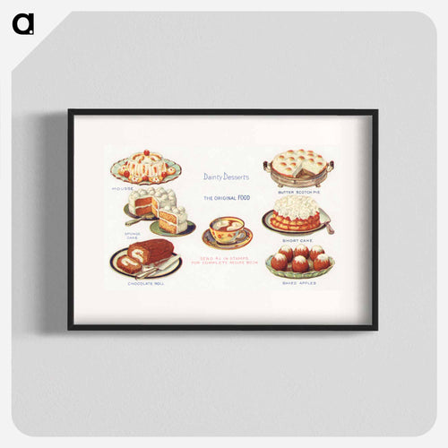 Dainty Desserts
 - ボストン公共図書館 Poster.
