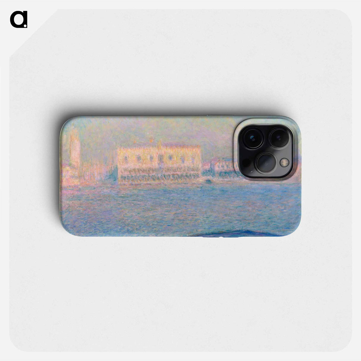 The Doge's Palace Seen from San Giorgio Maggiore - クロード モネ Phone Case.