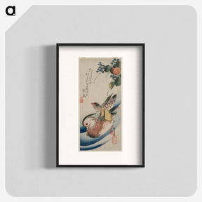 アートポスター-Mandarin Ducks
 - クリーブランド美術館 Poster.