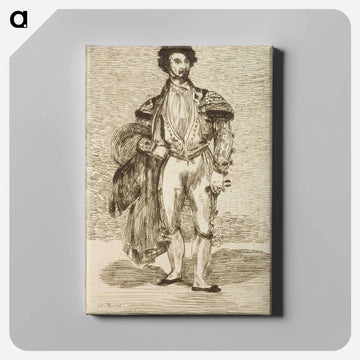 The ballet dancer by Edouard Manet - エドゥアール マネ Canvas.