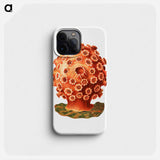 Colorful vintage tunicate illustration - エルンスト ヘッケル Phone Case.
