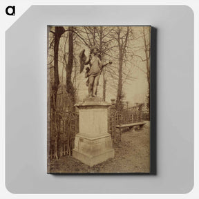 アートパネル-Versailles, Bosquet de l'Arc de Triomphe
 - ウジェーヌ アジェ Canvas.