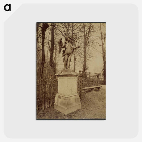アートポストカード-Versailles, Bosquet de l'Arc de Triomphe
 - ウジェーヌ アジェ Postcard.