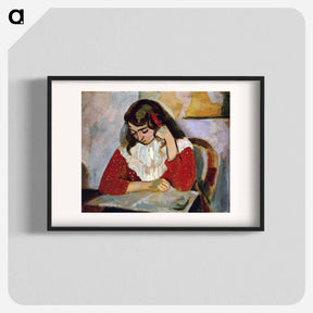 アートポスター-The Reader, Marguerite Matisse - アンリ マティス Poster.