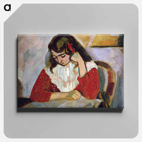 アートパネル-The Reader, Marguerite Matisse - アンリ マティス Canvas.
