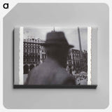 アートパネル-Blurry Man in Plaza
 - セントルイス美術館 Canvas.