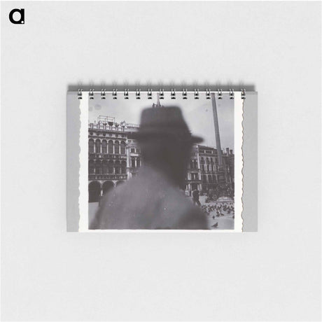 アートメモ帳-Blurry Man in Plaza
 - セントルイス美術館 Memo.
