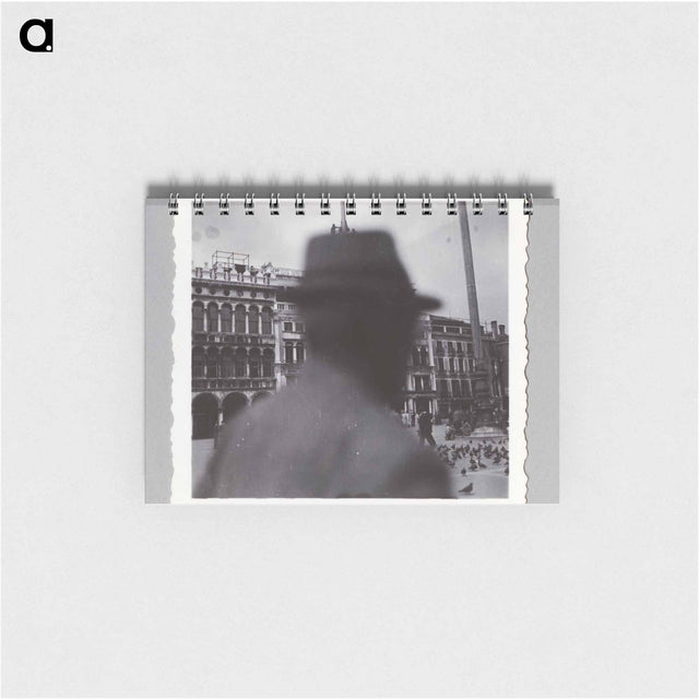 アートメモ帳-Blurry Man in Plaza
 - セントルイス美術館 Memo.