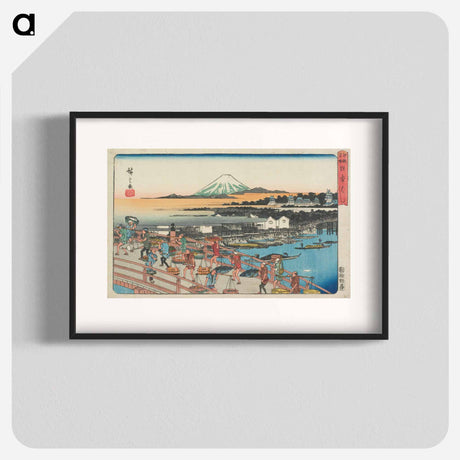 アートポスター-Nihonbashi
 - 歌川 広重 Poster.