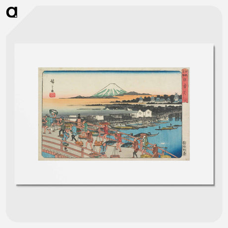 アートポスター-Nihonbashi
 - 歌川 広重 Poster.