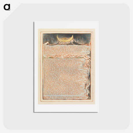 アートポストカード-What have I said?.... - ウィリアム ブレイク Postcard.