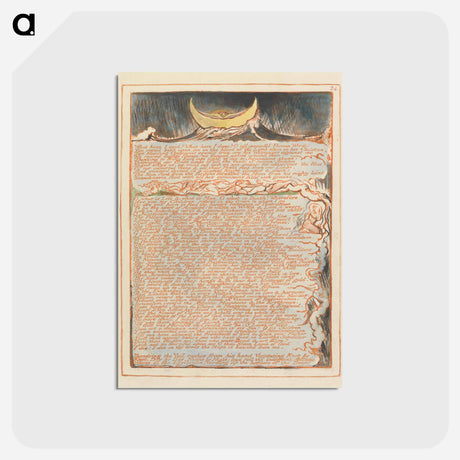 アートポストカード-What have I said?.... - ウィリアム ブレイク Postcard.