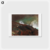 アートポストカード-Coast of Maine - ウィンスロー ホーマー Postcard.