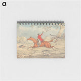 アートメモ帳-The Huntsman, Galloping to Left and Encouraging Hounds
 - イェール大学アートギャラリー Memo.