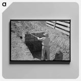 アートパネル-Silage Loading in Weslaco
 - ラッセル リー Canvas.