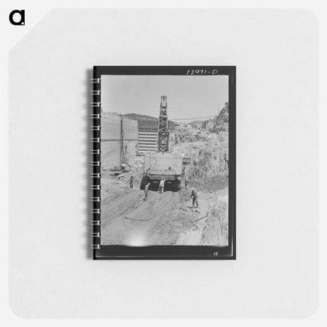 アートメモ帳-Moving a Steam Shovel
 - ラッセル リー Memo.