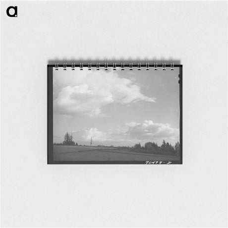 アートメモ帳-Willamette Valley Landscape
 - ラッセル リー Memo.
