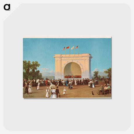 アートポストカード-Chicago Exposition
 - ボストン公共図書館 Postcard.