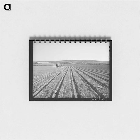 アートメモ帳-Discing the Land, Idaho
 - ラッセル リー Memo.
