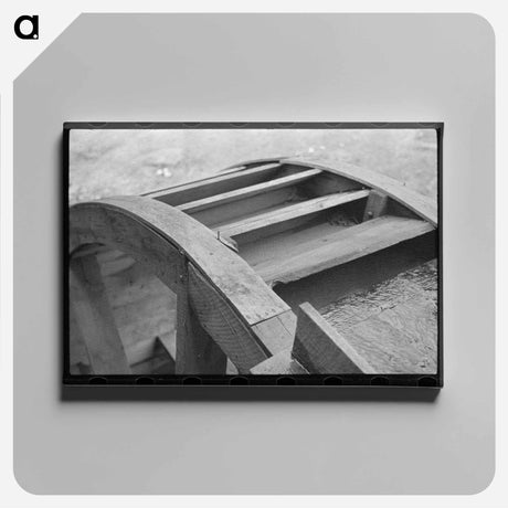 アートパネル-Waterwheel Detail
 - ラッセル リー Canvas.