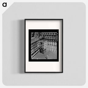 アートポスター-Shasta Dam Construction
 - ラッセル リー Poster.