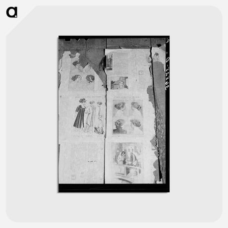 アートポストカード-Delineator Page, Georgetown
 - ラッセル リー Postcard.