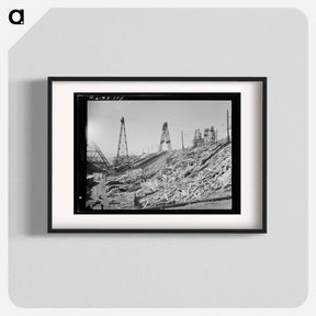 アートポスター-Anaconda Copper Mining Company Timber Yard
 - ラッセル リー Poster.