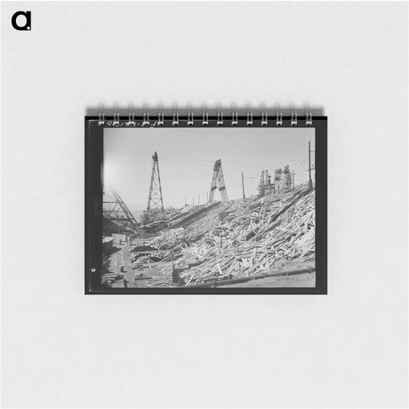 アートメモ帳-Anaconda Copper Mining Company Timber Yard
 - ラッセル リー Memo.