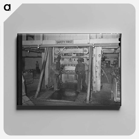 アートパネル-Compress, Houston, Texas
 - ラッセル リー Canvas.