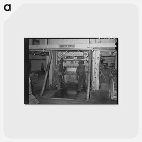 アートポストカード-Compress, Houston, Texas
 - ラッセル リー Postcard.