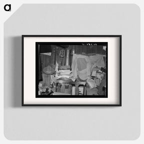アートポスター-Williams County Farmhouse Interior
 - ラッセル リー Poster.