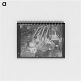 アートメモ帳-Tempering Bits in a Copper Mine
 - ラッセル リー Memo.