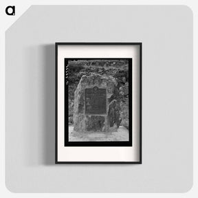 アートポスター-Red Mountain Pass Marker
 - ラッセル リー Poster.