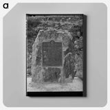 アートパネル-Red Mountain Pass Marker
 - ラッセル リー Canvas.