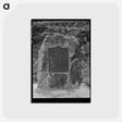 アートポストカード-Red Mountain Pass Marker
 - ラッセル リー Postcard.