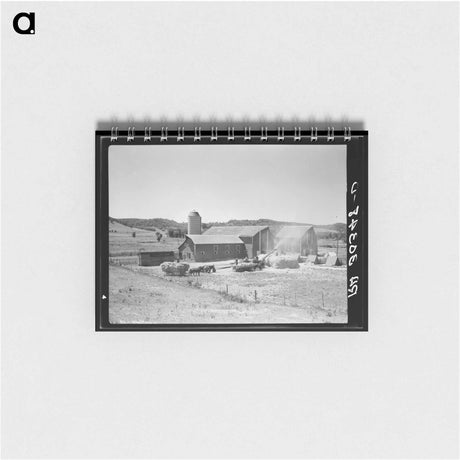 アートメモ帳-Threshing Operations
 - ラッセル リー Memo.