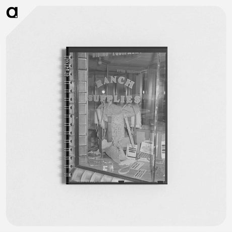 アートメモ帳-Ranch Supply Store Window
 - ラッセル リー Memo.