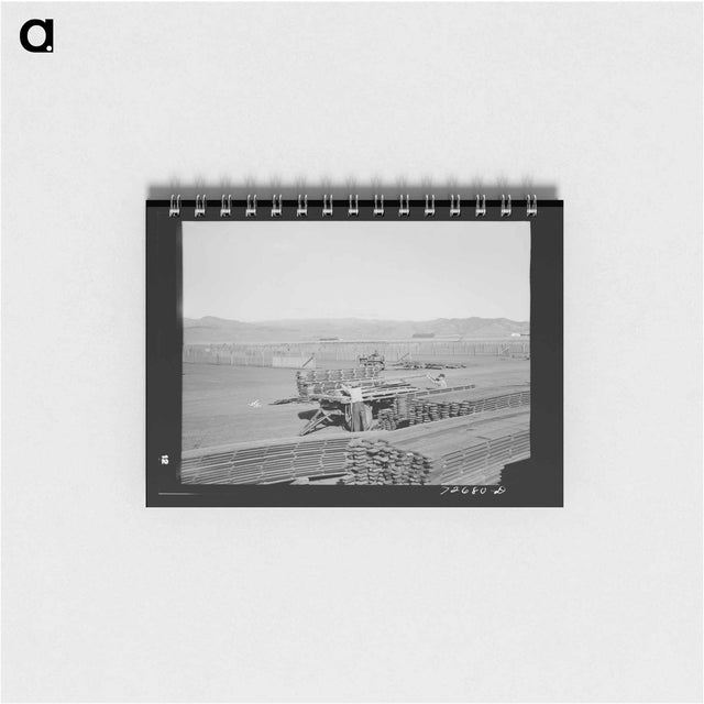 アートメモ帳-Guayule Nursery Duckboards
 - ラッセル リー Memo.
