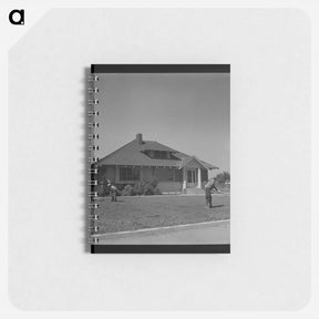 アートメモ帳-Japanese Farm Worker, Shelley, Idaho
 - ラッセル リー Memo.