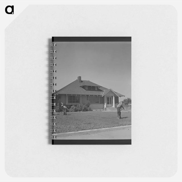 アートメモ帳-Japanese Farm Worker, Shelley, Idaho
 - ラッセル リー Memo.