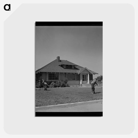 アートポストカード-Japanese Farm Worker, Shelley, Idaho
 - ラッセル リー Postcard.